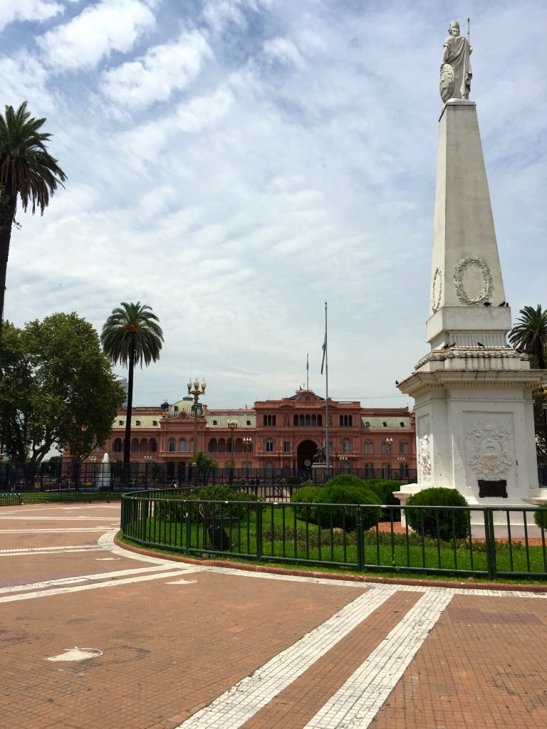 La Casa Rosada en la Plaza de Mayo, Buenos Aires