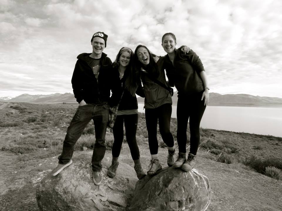 Karl, me, Alli, and Emmaray in Patagonia