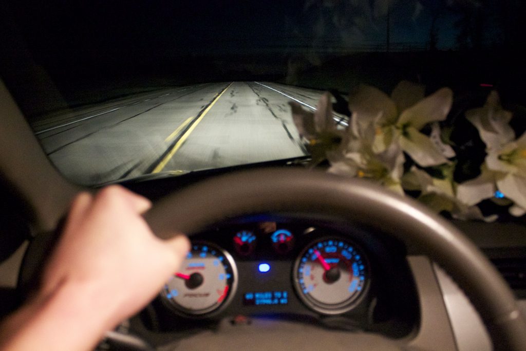 From a photography class project, depicting a scene from the book "Looking for Alaska."